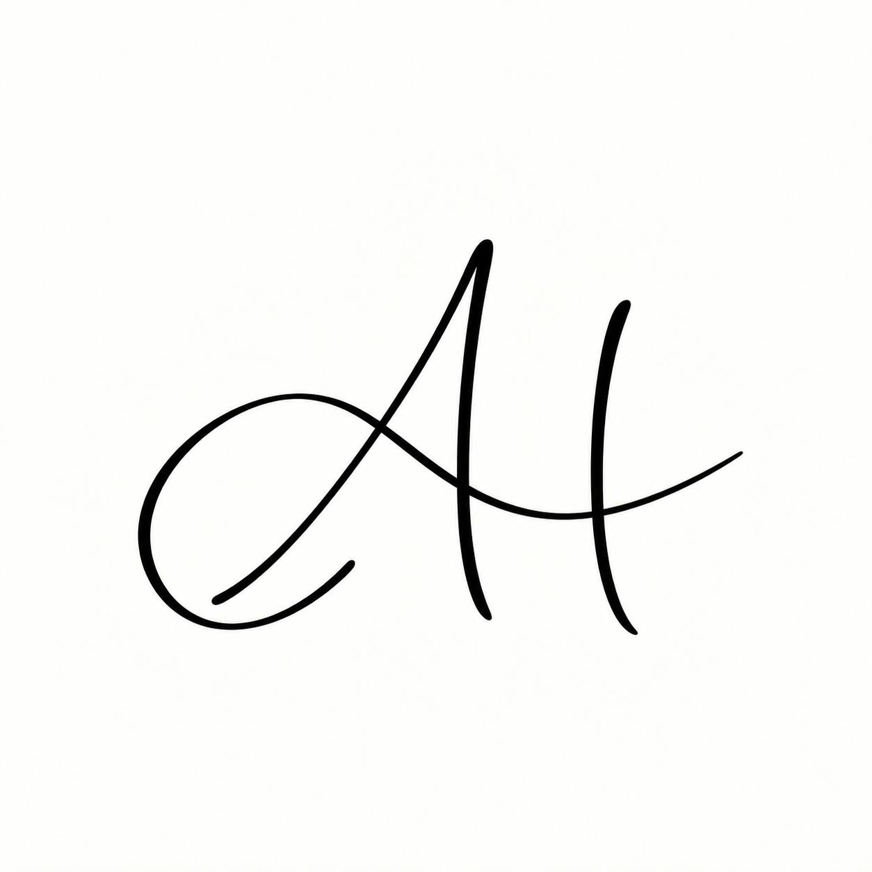 Amanda Hirdler AH monogram